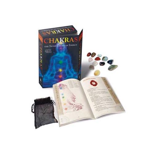 Chakras, Seven Doors Of Energy (bk & 7 Crystals) By Lo Scarabeo