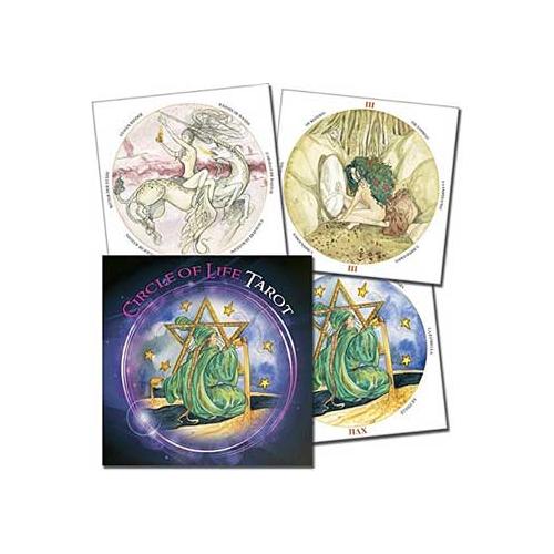 Circle Of Life Taror (round) By Maria Distefano