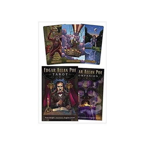 Edgar Allan Poe Tarot Deck & Book By Wright & Smith