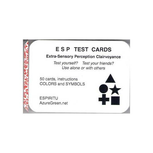 Esp Test Cards (50 Cards)