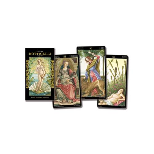 Golden Botticelli Tarot Deck By Atanas A Atanassov