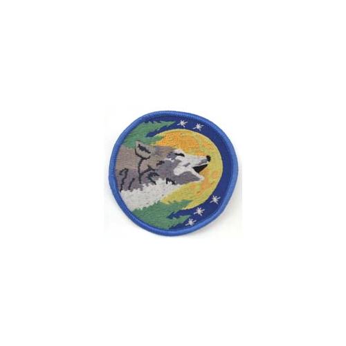 Wolf Sew-on Patch 3"