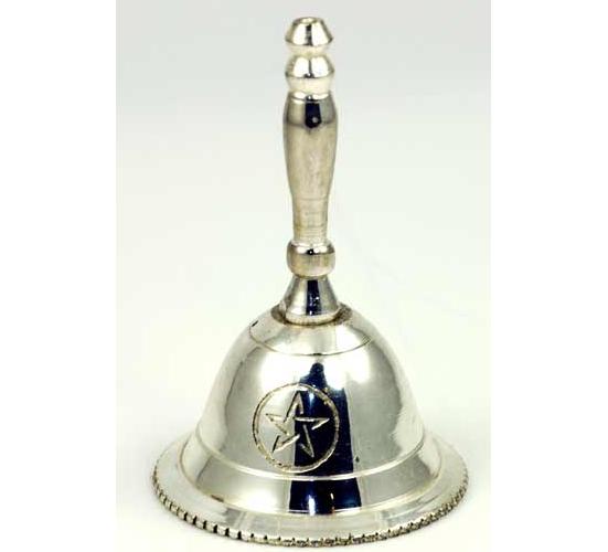 Altar Bell With Pentagram Design 2 1-2"