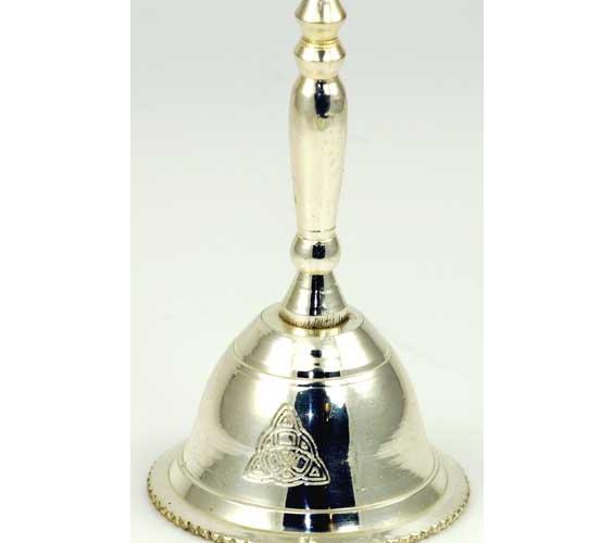 Altar Bell With Triquetra Design 2 1-2"
