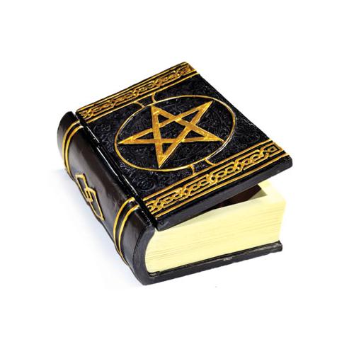 4" X 5 3-4" Pentagram Book Box