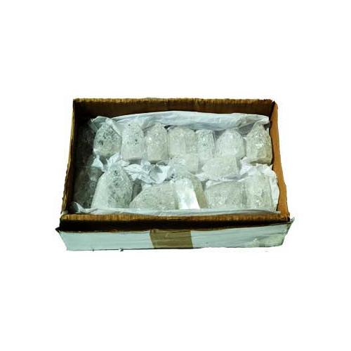 ~3# Flat Of Cracked Quartz Points