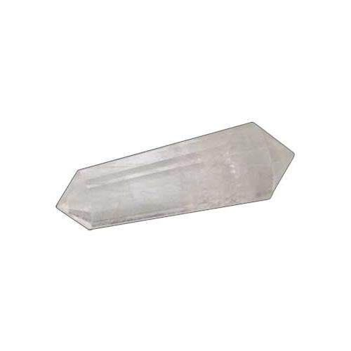 Double Terminated Quartz Point 2" 16 Faceted