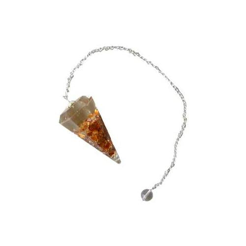 Citrine Orgone Pendulum