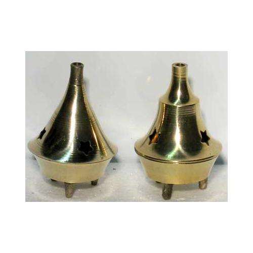 Brass Cone Incense Burner 2 1-4"