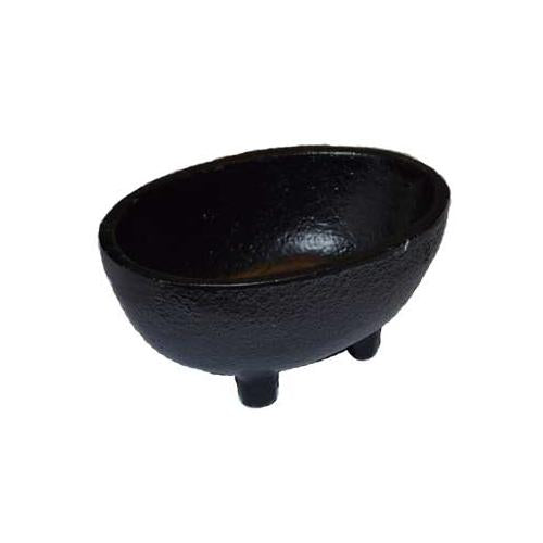1 3-4" Oval Cast Iron Cauldron