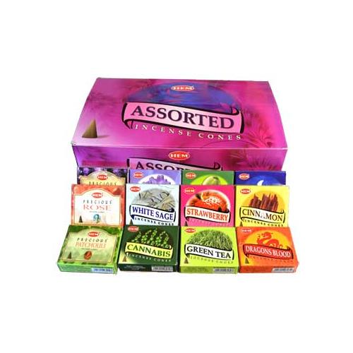 Variety Pack Hem Cone 48 Bxs Of 10 Cones