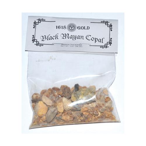 Black Mayan Copal Granular Incense 1oz