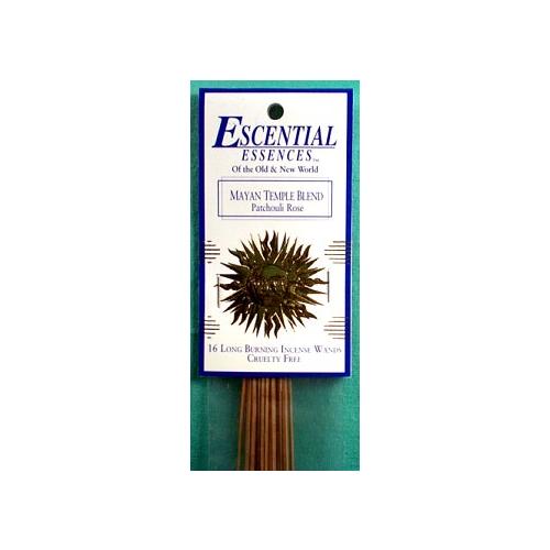 Mayan Temple Essential Essences Incense Sticks 16 Pack