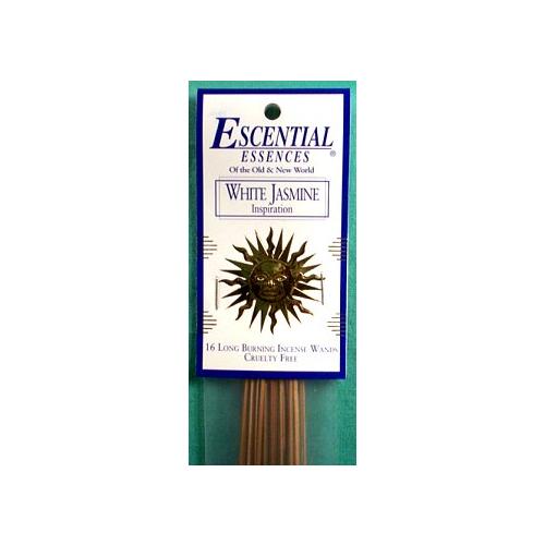 White Jasmine Escential Essences Incense Sticks 16 Pack