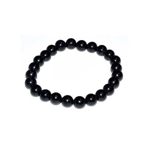 8mm Tourmaline, Black