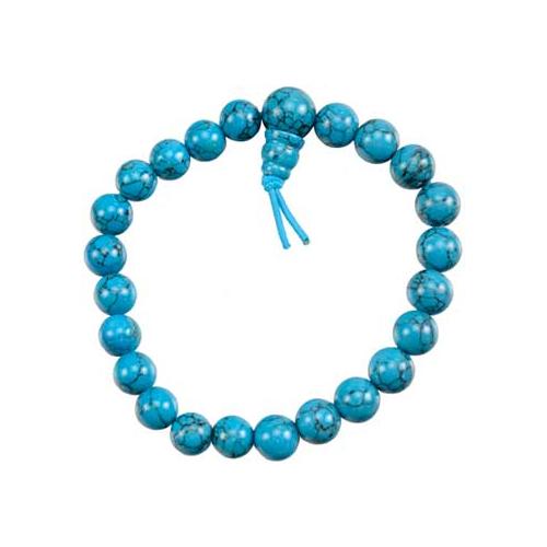 Turquoise (synthetic) Power Bracelet