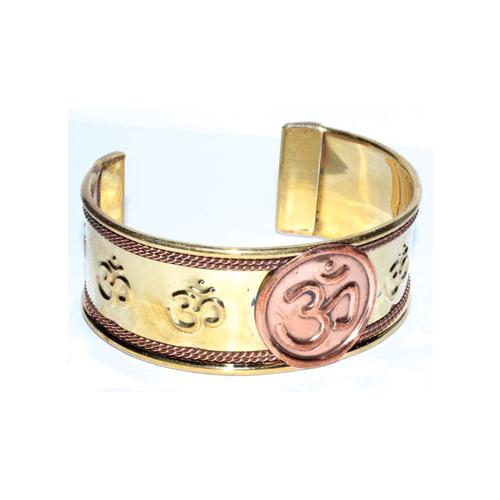 Om Copper Bracelet