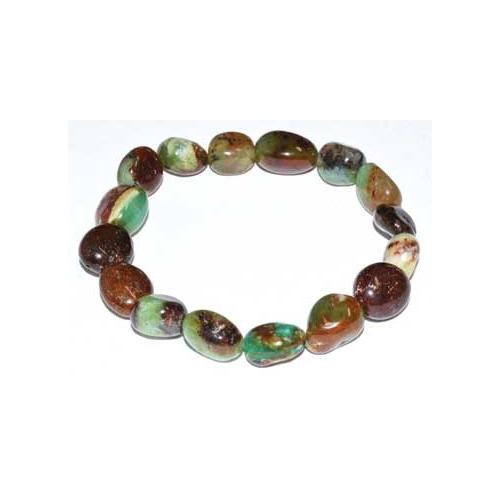 Chrysopase Nugget Bracelet