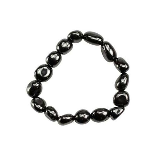 Hematite (man-made) Gemstone Bracelet