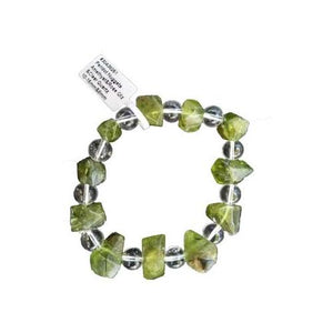 Peridot Faceted With Assorted Gemstone Bracelet