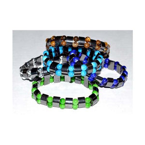 Magnetic Amethyst Bracelet W- Beads