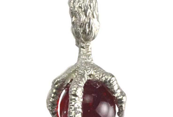 Dragon Claw & Marble Orb Pendant