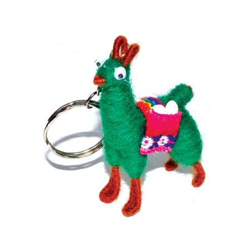 Money Llama Key Ring