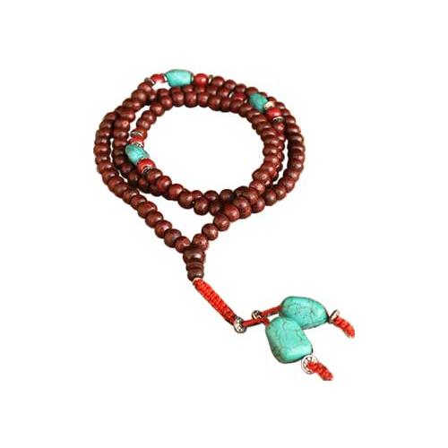 Rosewood & Turquoise Japmala
