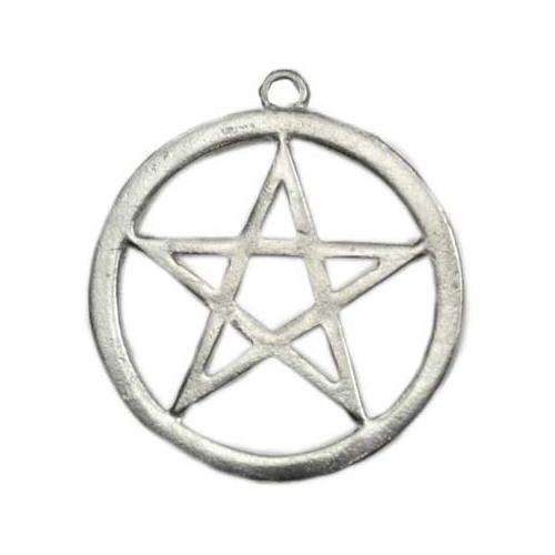 Pewter Pentagram Pendant