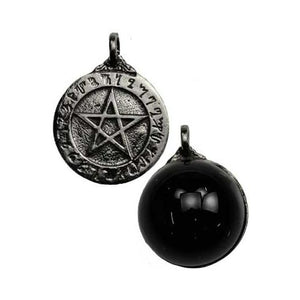 Theban Pentagram With Scrying Disk