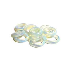 Opalite (size 6-10) Rings 25-bag