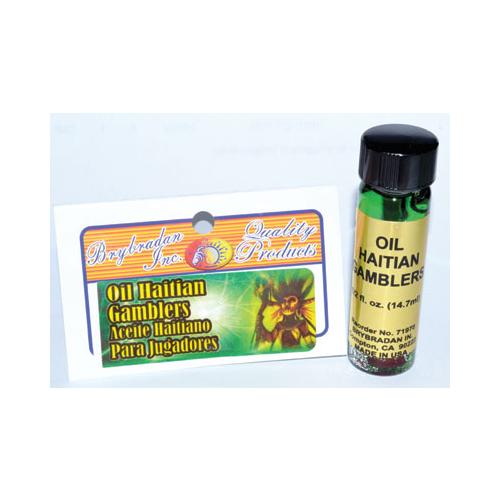 Haitian Gambler Oil With Root 4 Dram