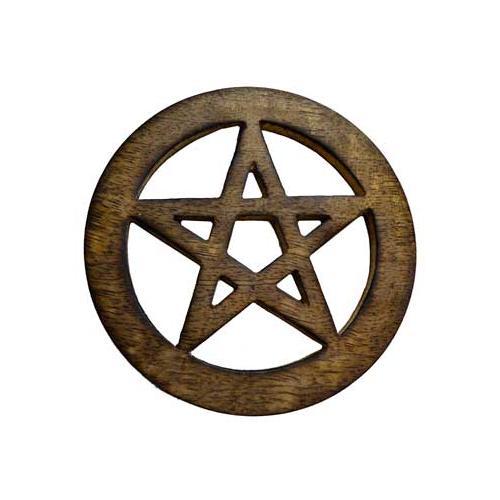 Pentagram Altar Tile 4"