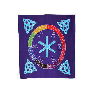Rune Mother Altar Cloth Or Scarve 36" X 36"