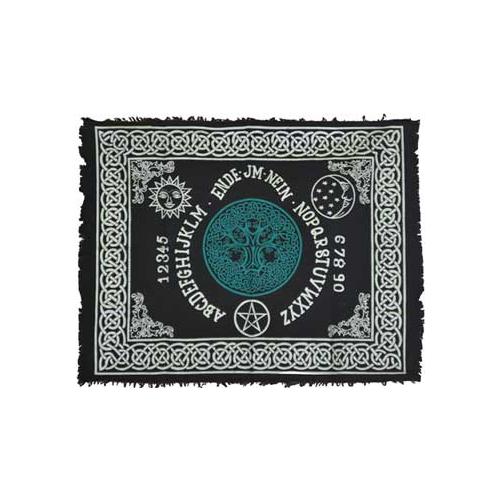 Tree Of Life Ouija-board Altar Cloth 24" X 30"