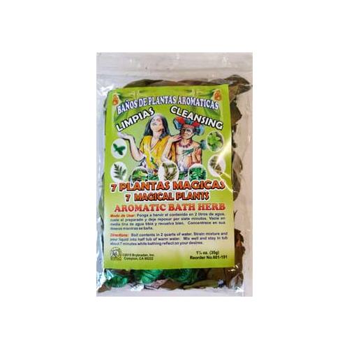 1 1-4oz 7 Magical Plants Aromatic Bath Herb