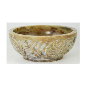 Soapstone Scrying And Smudge Bowl