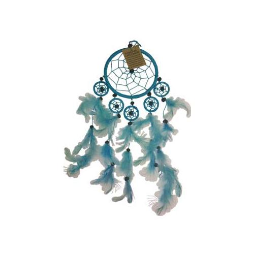 6 1-2" Light Blue Dream Catcher