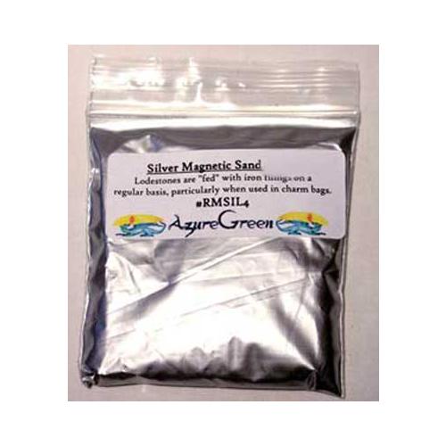 Silver Magnetic Sand (lodestone Food)  4oz