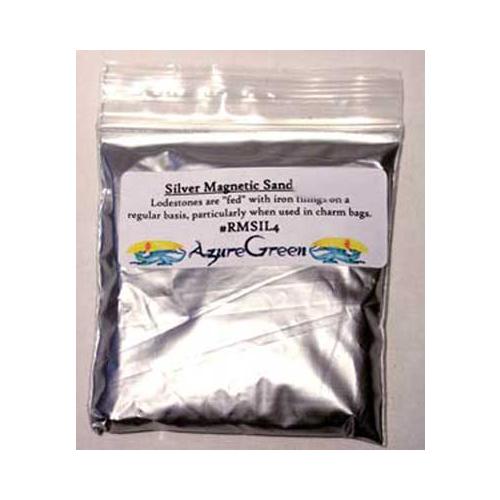 Silver Magnetic Sand (lodestone Food)  4oz