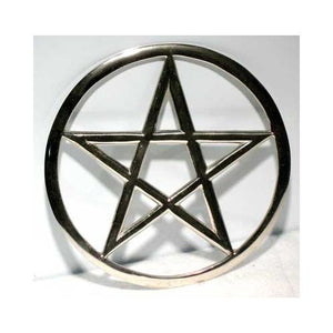 Cut-out Pentagram Altar Tile 5 3-4"