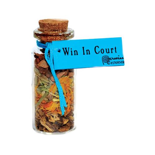 Win In Court Pocket Spellbottle