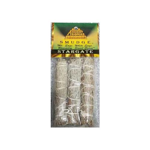 Stargate Smudge Stick 3pk 4"