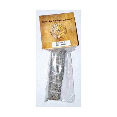 Blue Sage Smudge Stick 4"