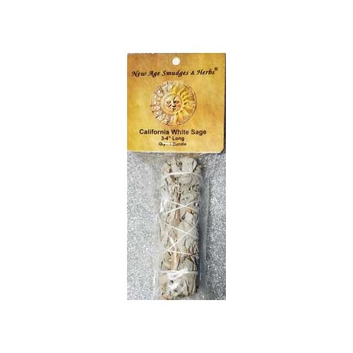 California White Sage Smudge Stick 3"