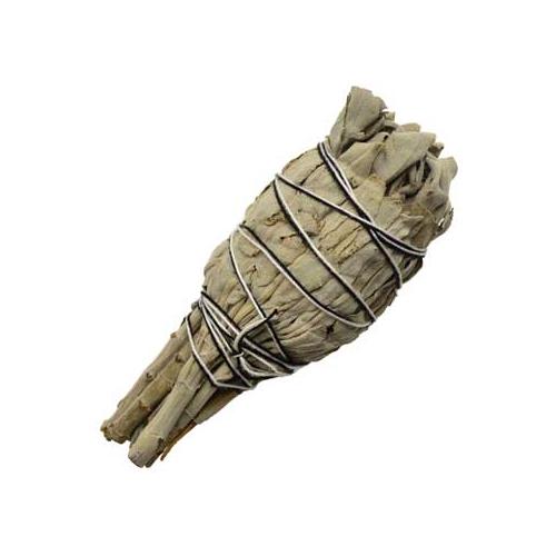 California White Sage Smudge Stick 4"