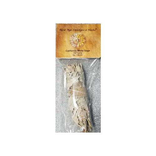 White Sage Smudge Stick 5-6"