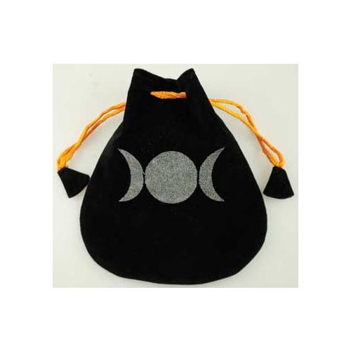 Triple Goddess Velveteen Bag