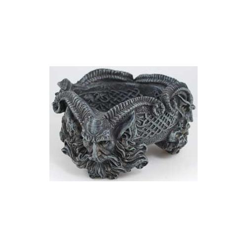 Pan Candle, Incense And Smudging Tray 7"